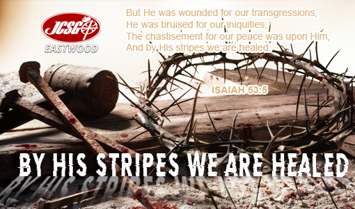 By His stripes we are healed